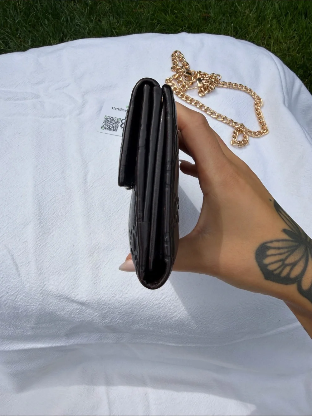 Gucci Guccissima Long Wallet (with unbranded chain) - Picture 5 of 9